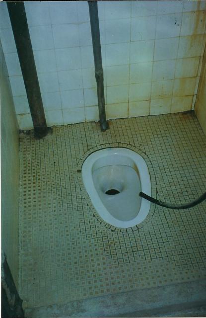 standard Malaysian toilet, Kuala Lompat