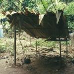 cooking shelter, Lubuk Baung