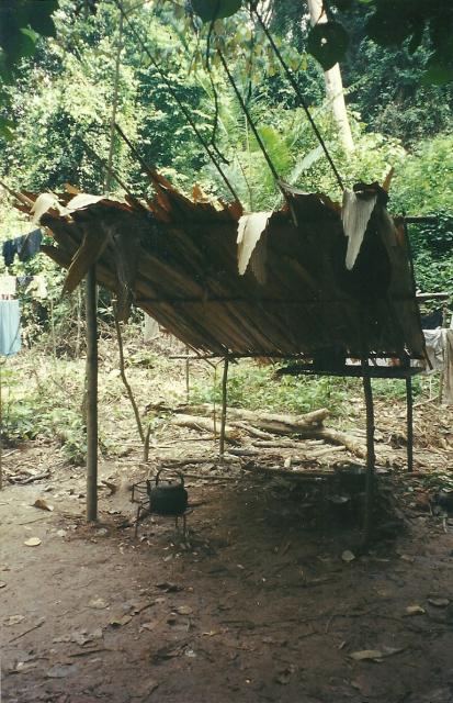 cooking shelter, Lubuk Baung