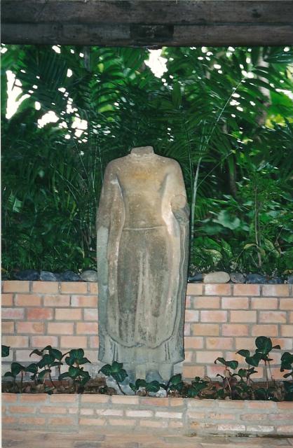 Buddha's torso, Jim Thompson's House, Bangkok
