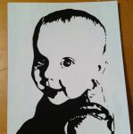 Margaret painting entire