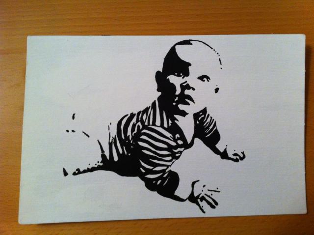 Jonathan painting entire